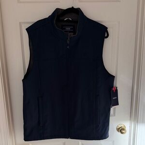 Izod Men's Navy Blue Vest